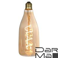 Лампа светодиодная Е27 4W 2200K янтарная GF-L-2103