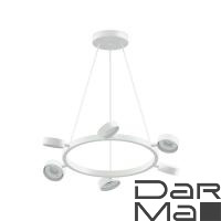 Корпус подвесной люстры поворотный Ambrella light DIY Spot SWH белый песок C9191