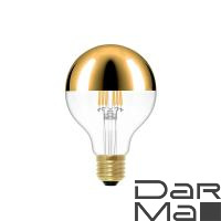 Лампа светодиодная Loft IT E27 6W 2700K золотая G80LED Gold