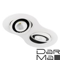 Встраиваемый светодиодный светильник Ambrella light Techno Led S505/2 W