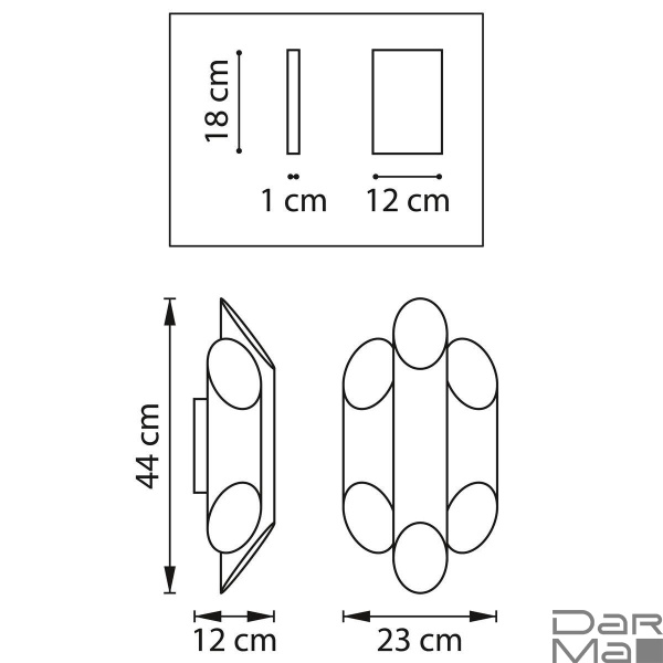 Бра Lightstar Siena 720667