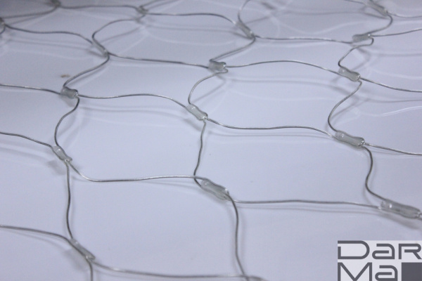 LED-SNL-432-2*3M-240V-WW/C БЕЛЫЕ ТЕПЛЫЕ LED на прозрачном проводе, соединяемая