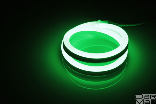 LM-220V-2835-120P-big size-G, зеленый, 12х25мм, 1метр,