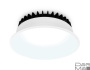 Встраиваемый светодиодный светильник Ambrella light Downlight DCR512