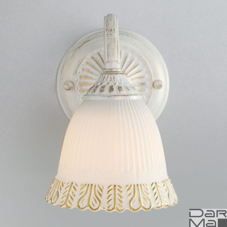 Бра Eurosvet Campina 60107/1 белый с золотом