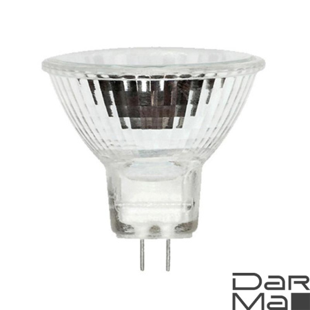 Лампа галогенная Uniel GU4 20W прозрачная MR-11-20/GU4 01657