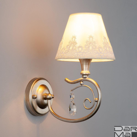 Бра Eurosvet 60069/1 серебро