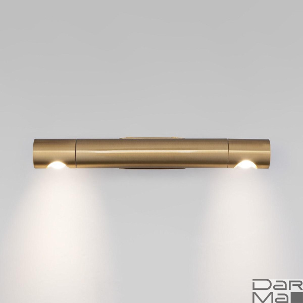 Настенный светодиодный светильник Eurosvet Tybee 40161 LED латунь