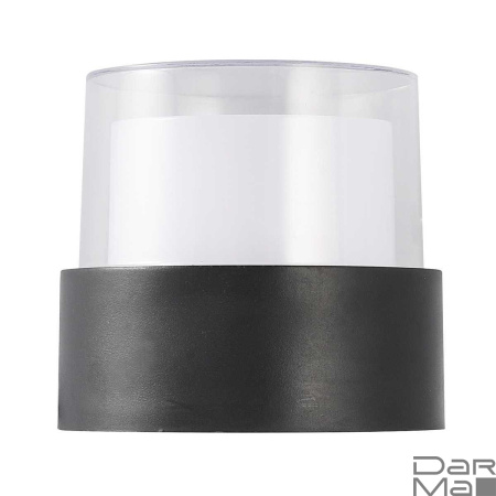 Уличный настенный светодиодный светильник Uniel ULU-P21A-5W/4000K IP65 Black UL-00010515