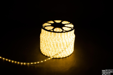 Дюралайт 2W Белый теплый 10мм 36 LED/M PH-112-10mm-WW