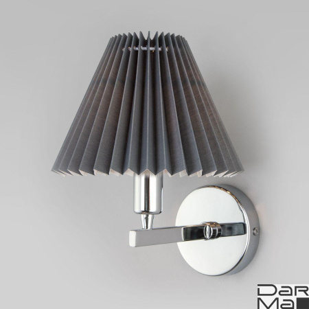 Бра Eurosvet Peony 60136/1 хром/графит