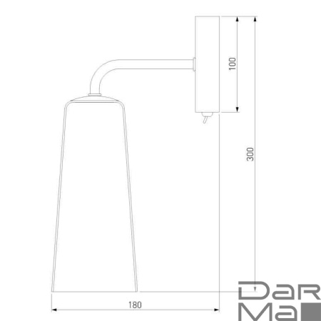 Бра Eurosvet Omber 70137/1 хром