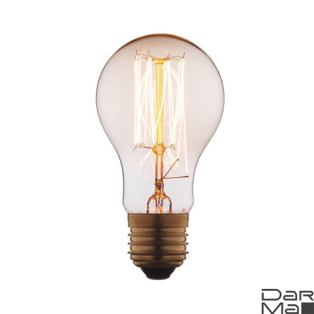 Лампа накаливания E27 60W прозрачная 1004-T