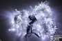 LED-PLS-200*3-20M-24V-W/C-F(W) 3 нити, бел/бел F на прозр. пров. 24V/60W С КОЛПАЧКОМ