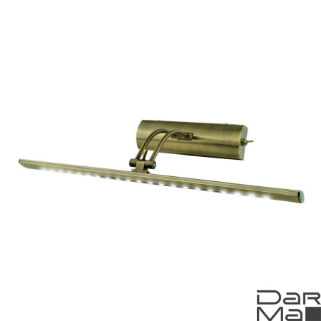 Подсветка для картин Uniel ULT-F34-7W/4000K IP20 Antique Brass UL-00006904