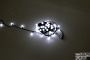 LED-PLR-100-15M-25MM-240V-W/BL -W/O белая/черный провод, соединяемая (без силового шнура) шарик D25