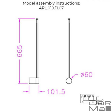 Бра Aployt Merian APL.019.11.07