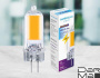 Лампа светодиодная филаментная Ambrella light G4 2,5W 4200K прозрачная 204502