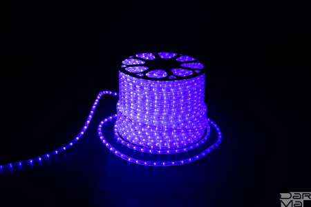 Дюралайт 2W ФИОЛЕТОВЫЙ 13мм 36 LED PH-120-13mm-V
