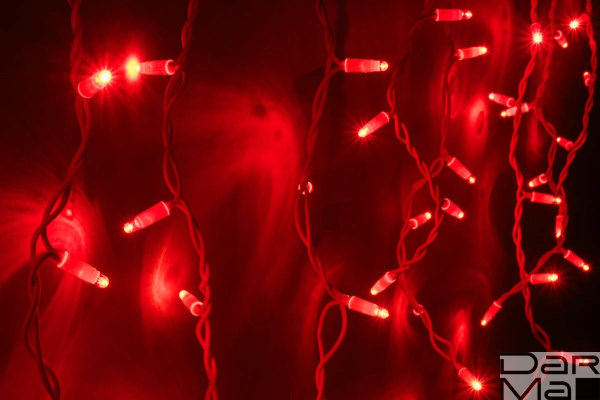 LED-RPLR-160-4.8M-240V-R/WH-F Flash на белом проводе