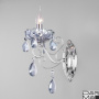 Бра Eurosvet Escada 10109/1 хром/лазурный хрусталь Strotskis