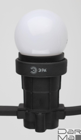 Лампа светодиодная ЭРА E27 1W 3000K белая ERAW45-E27 Б0049577