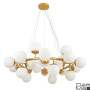 Подвесная люстра Arte Lamp Bolla A1664SP-25GO