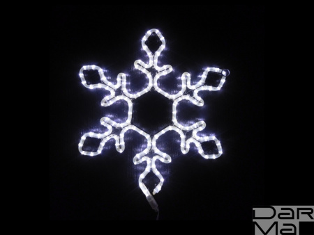 FLESI-LED-FL-SNOWFLAKE-55x55-240V-W