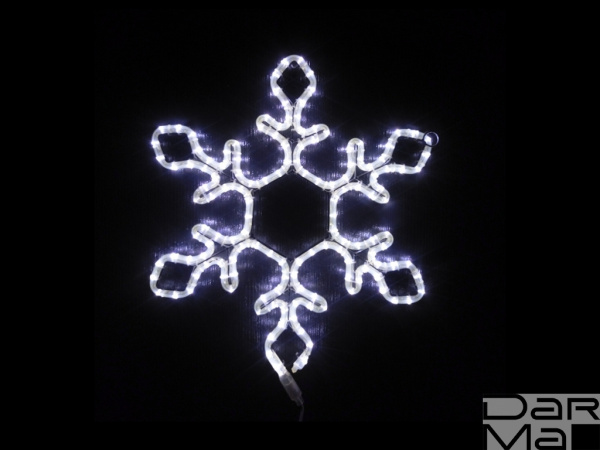 FLESI-LED-FL-SNOWFLAKE-55x55-240V-W