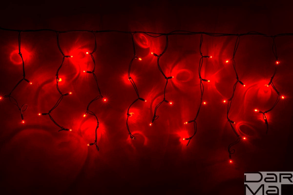 LED-RPLR-160-4.8M-240V-R/BL-F Flash на черном проводе