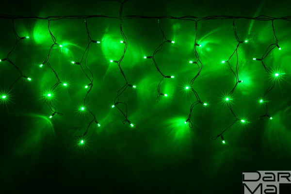 LED-RPLR-160-4.8M-240V-G/BL-F(G) Flash на черном проводе