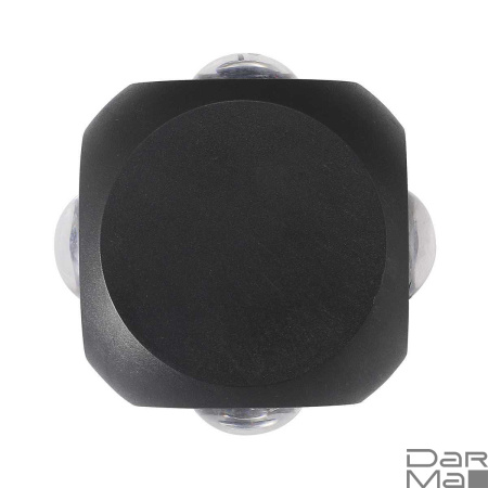 Уличный настенный светодиодный светильник Uniel ULU-P30D-4W/4000K IP65 Black UL-00010521