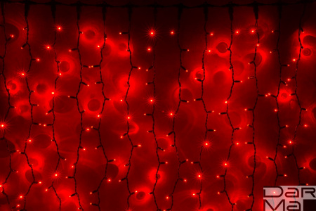 LED-PLRS-3725-240V (красные светодиоды/черный пр)