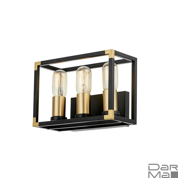 Бра Lumina Deco Waldorf LDW 1140-3 BK+MD