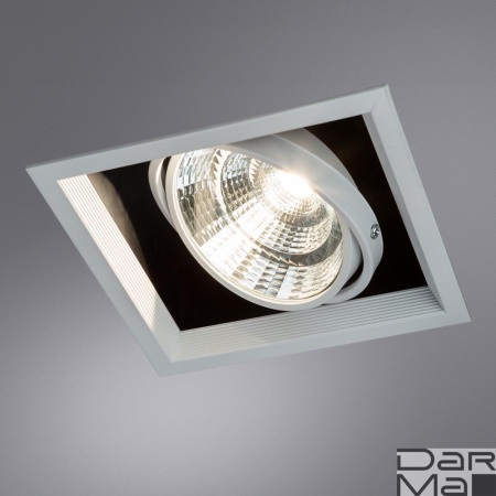 Встраиваемый светодиодный светильник Arte Lamp Merga A8450PL-1WH