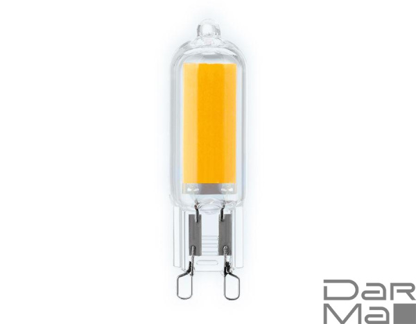 Лампа светодиодная филаментная Ambrella light G9 4W 4200K прозрачная 204532