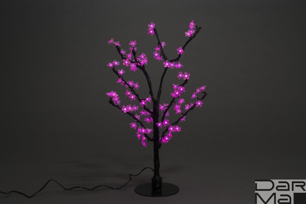 CBL-Table -P 96 LED Куст вишня 0,8 *0,8 м, розовый