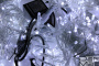 LED-PLS-200*3-20M-24V-W/C-F(W) 3 нити, бел/бел F на прозр. пров. 24V/60W С КОЛПАЧКОМ