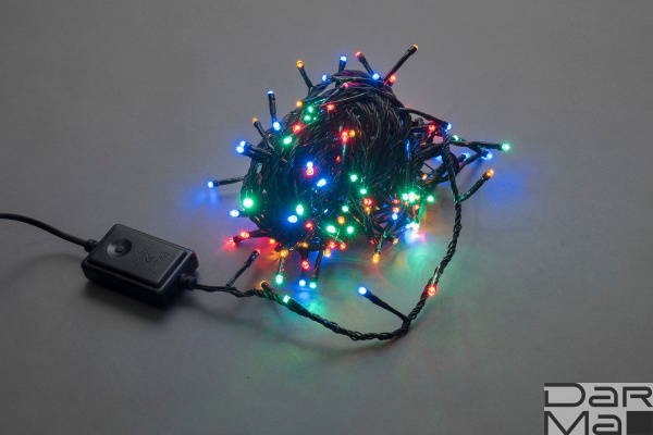 LED-BW-200-10M-240V-M, мульти / черн. провод