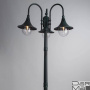 Садово-парковый светильник Arte Lamp Malaga A1086PA-3BG