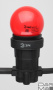 Лампа светодиодная ЭРА E27 1W 3000K красная ERARL45-E27 Б0049575