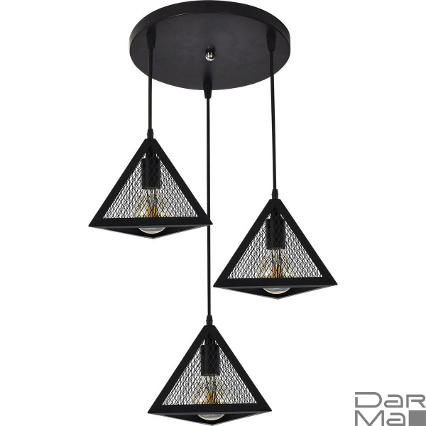 Подвесная люстра Reluce 03042-0.9-03 BK