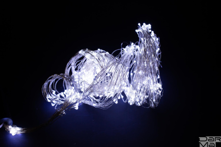 Гирлянда РОСА 2,5 м Белая 500 LED Фиксинг