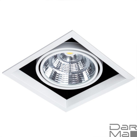 Встраиваемый светодиодный светильник Arte Lamp Merga A8450PL-1WH