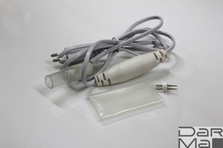 силовой шнур для LED-DL-2W-100M-240V Белый ПВХ (LED-DL-2W-CA-1-W)