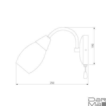 Бра Eurosvet 30280/1 античная бронза