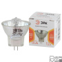 Лампа галогенная ЭРА GU4 50W 3000K прозрачная GU4-MR11-50W-12V-30CL Б0044749