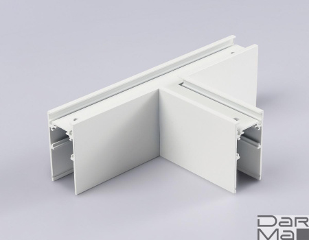 Коннектор T-образный для накладного шинопровода Ambrella light Track System Magnetic GL3373