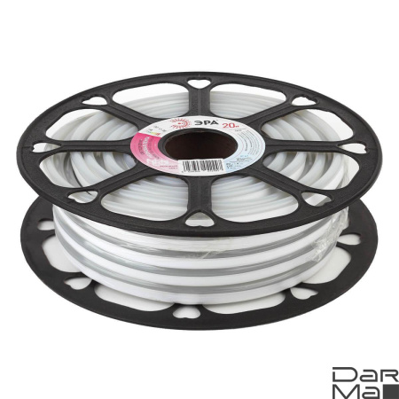 Гибкий неон ЭРА 2835SMD фиолетовый 20M N2835-120-IP67-220V-20m-P Б0043078