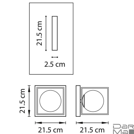 Бра Lightstar Gabbia 732617